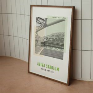 Aviva Stadium Irish Print